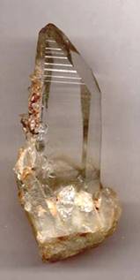 Quartz crystal point