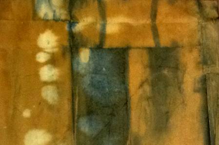 Indigo on paper - Indigo vat dye with Roland Rickets