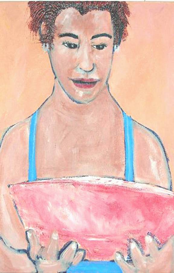 Bowl of Light, acrylic on canvas - Patricia C. Coleman 