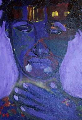 Light Hand, acrylic, Patricia C.  Coleman.  This has been theimage associated with my vibrational energy  practice and teaching.