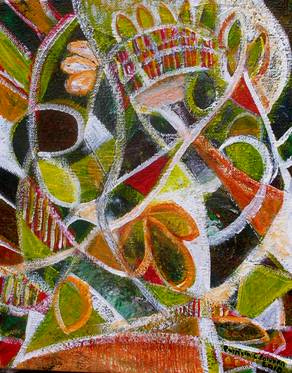 Spring Shadows 2009, acrylic on canvas Patricia C. Coleman